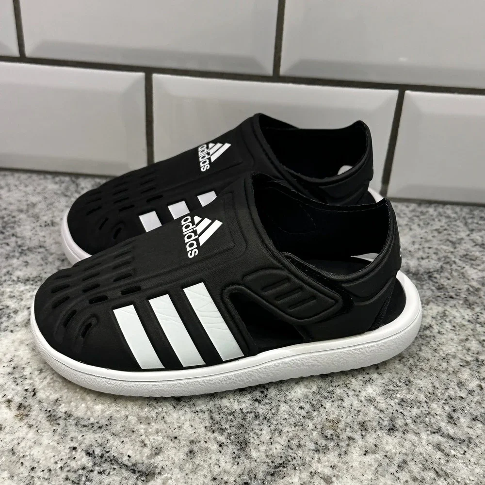 Adidas Kids 11K Altaventure Sport Sandals Black GW0384 Water Shoes Activewear